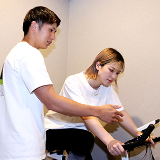 マシン使用の様子